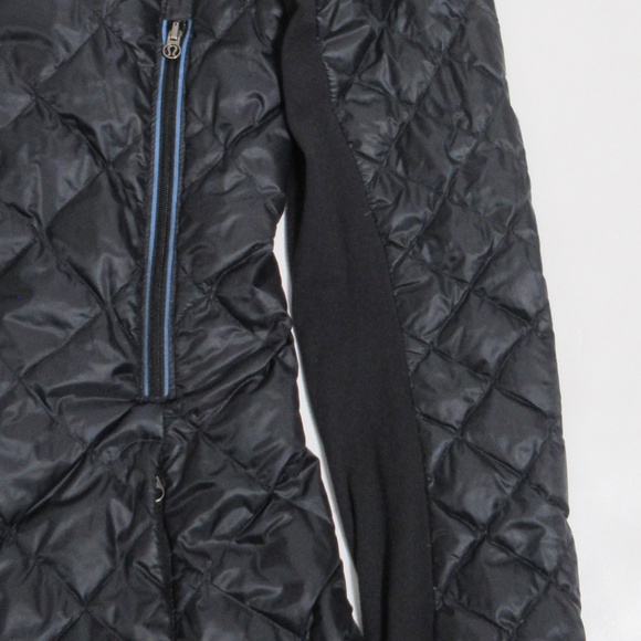 Lululemon Run: Turn Around Jacket Reversible Black Rulu, Goose Down Size 4 - Picture 5 of 12